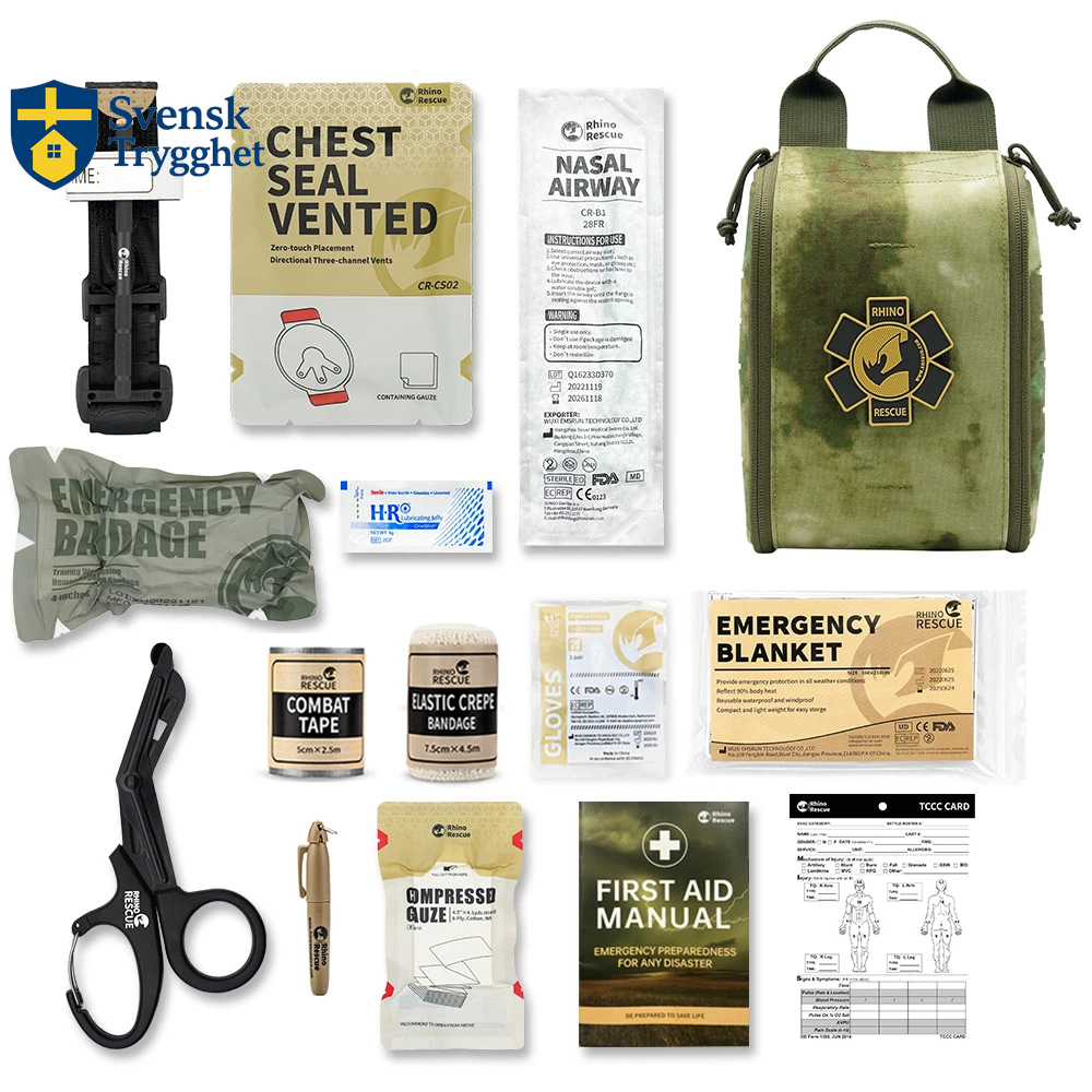 Första hjälpen-kit Camping