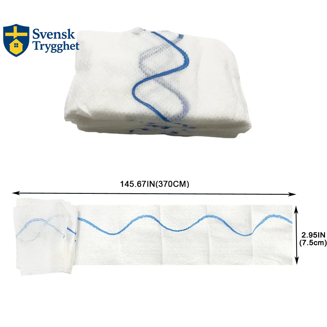 Taktisk kaolin hemostatisk komprimerad gasväv för nödsituationer utomhus