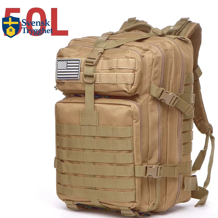 25L/50L Slitstark Survival-ryggsäck