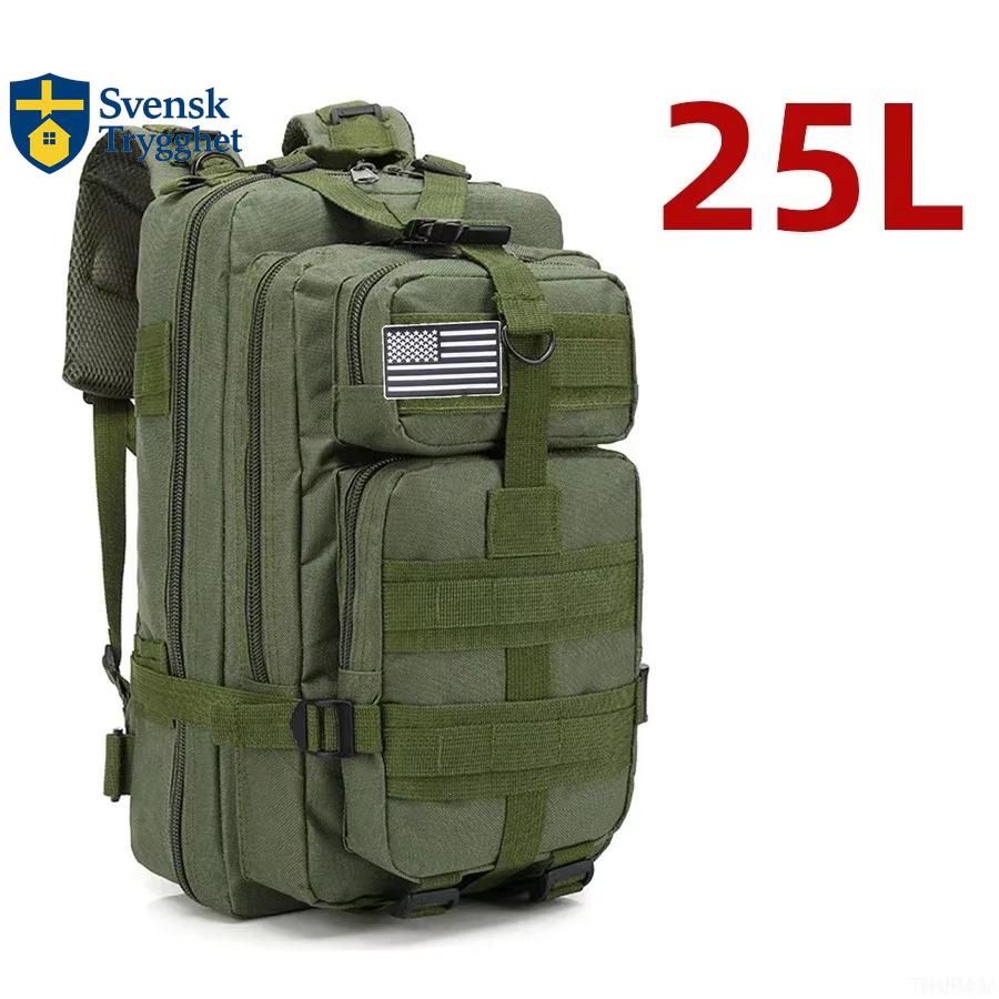25L/50L Slitstark Survival-ryggsäck