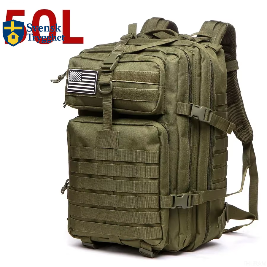 25L/50L Slitstark Survival-ryggsäck