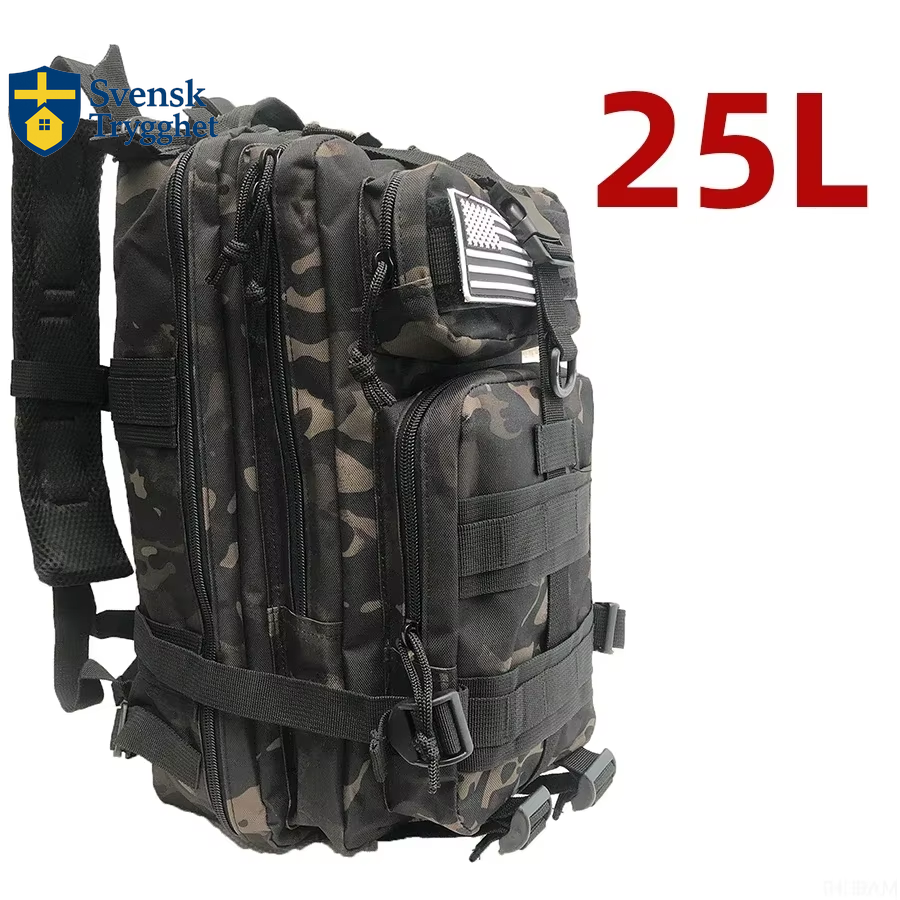 25L/50L Slitstark Survival-ryggsäck