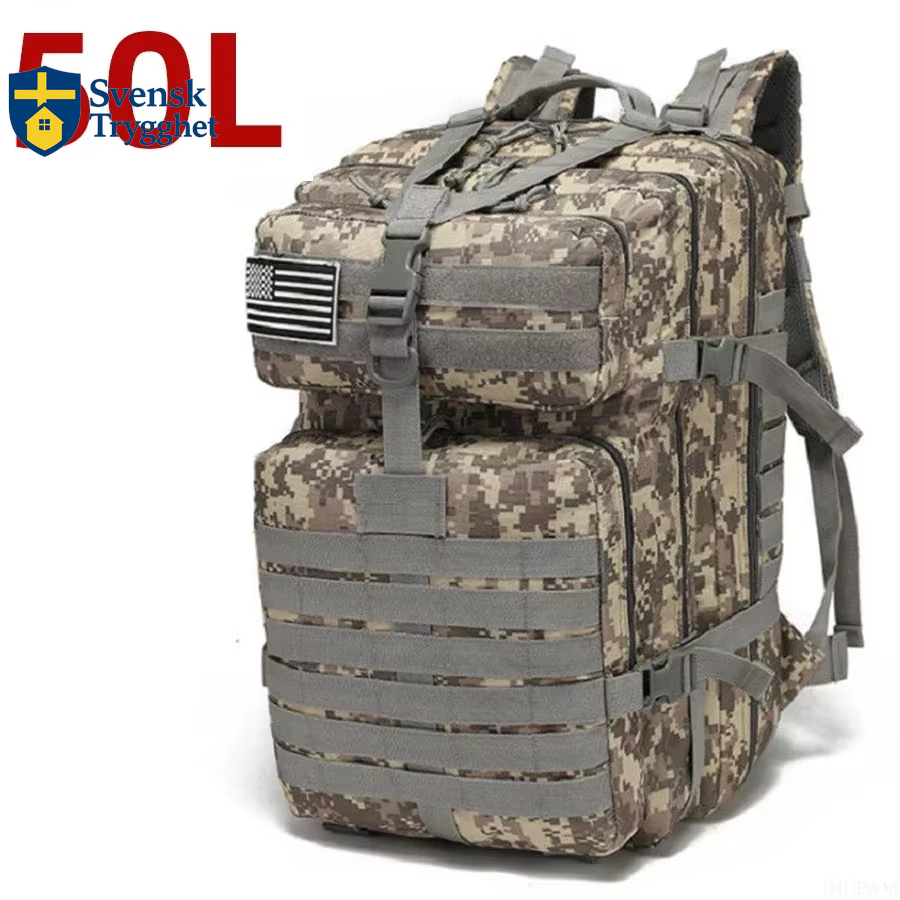 25L/50L Slitstark Survival-ryggsäck