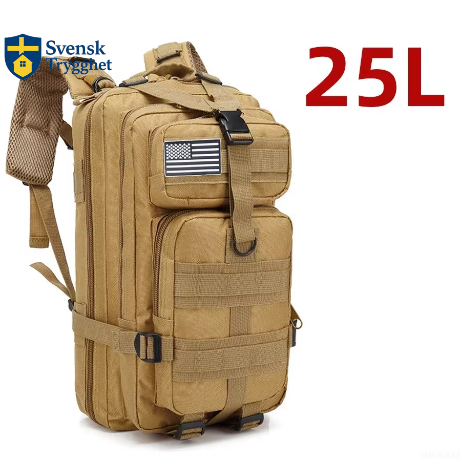 25L/50L Slitstark Survival-ryggsäck