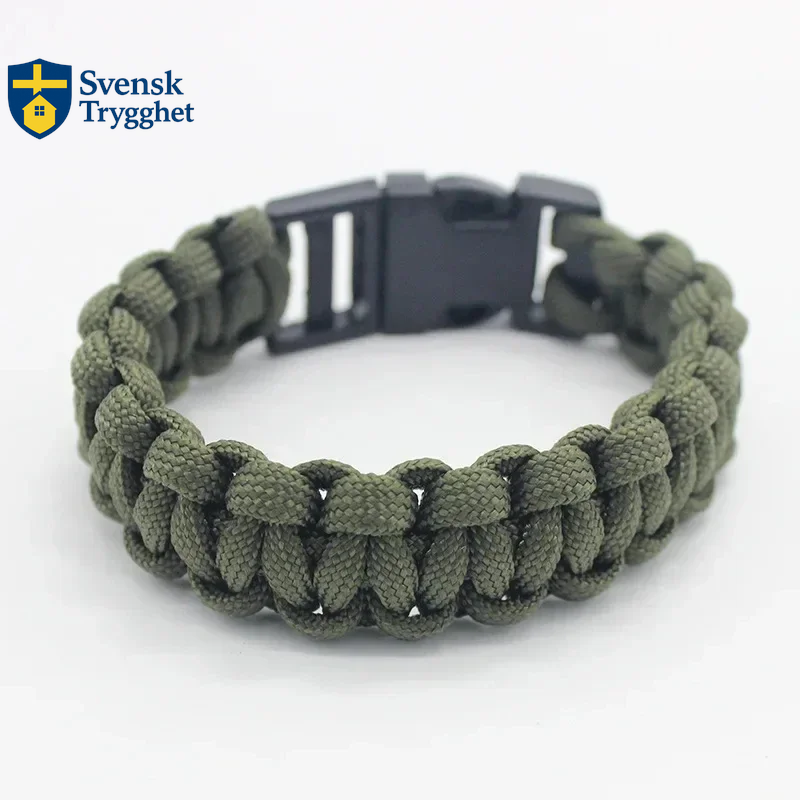 Överlevnadsarmband för utomhusnödsituationer