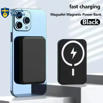 50000mAh Powerbank 20W - Trådlös Snabbladdare Extern Batteripack med Type-C för iPhone, Samsung, Bärbar dator