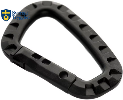 karbinhake, Hård Fjäderhake Utrustningskrok för Utomhus Camping Vandring