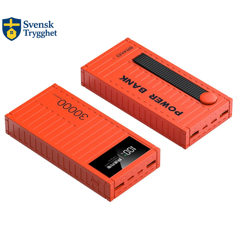 TitanPower 50K – Portabel Nödladdare med Hög Kapacitet (50 000 mAh) för Friluftsliv & Krisberedskap