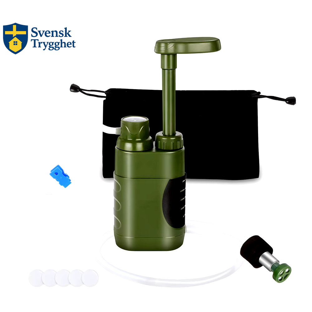 Vattenfilter och renare för utomhusbruk