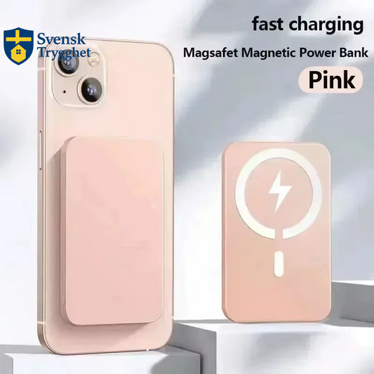 50000mAh Powerbank 20W - Trådlös Snabbladdare Extern Batteripack med Type-C för iPhone, Samsung, Bärbar dator
