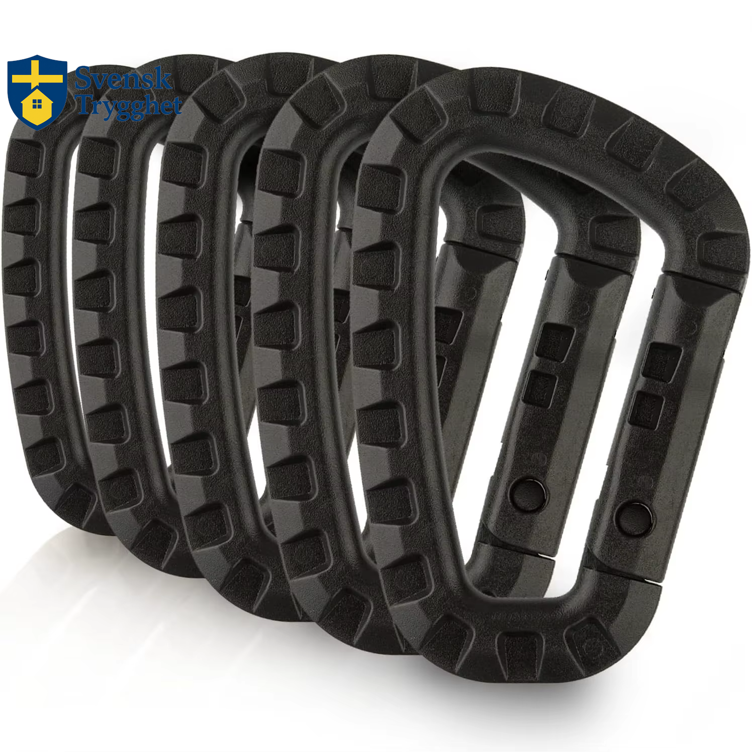 karbinhake, Hård Fjäderhake Utrustningskrok för Utomhus Camping Vandring