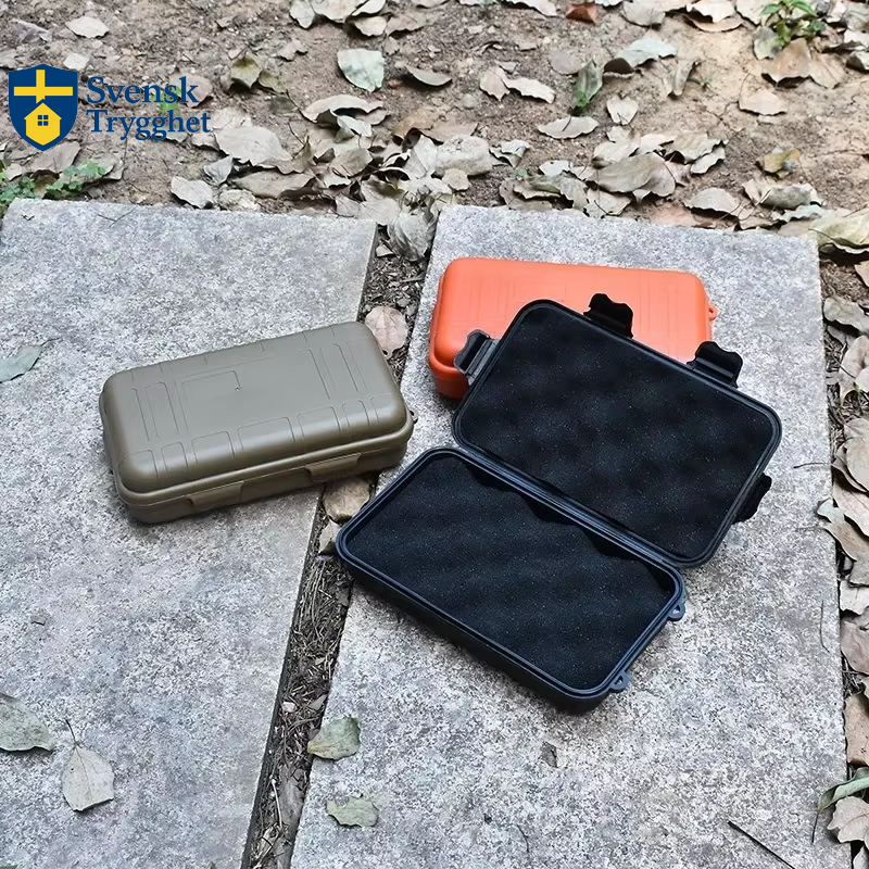 Vattentät förseglad överlevnadsboxbehållare
