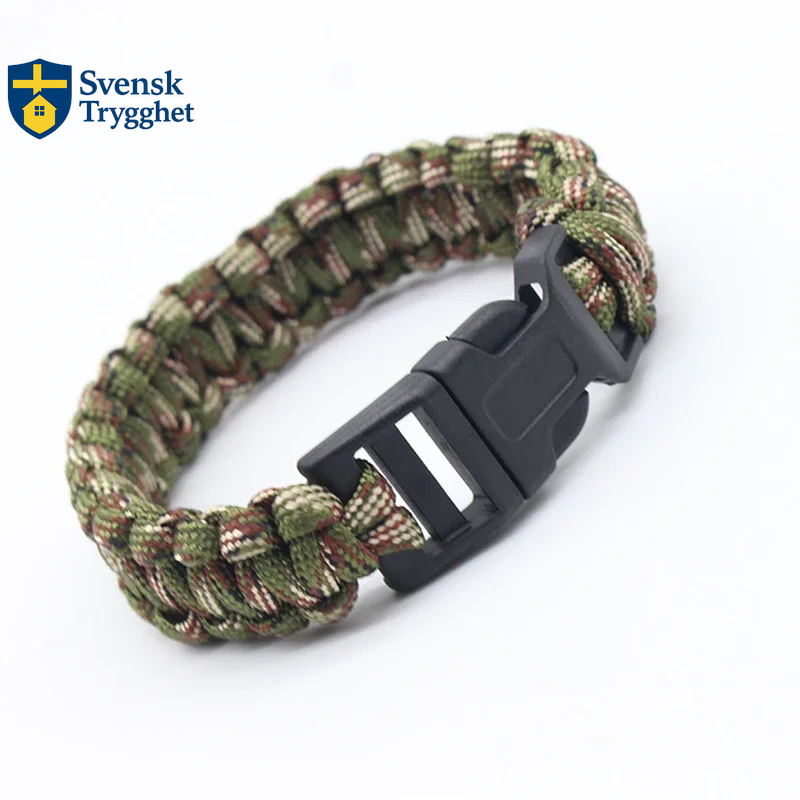 Överlevnadsarmband för utomhusnödsituationer
