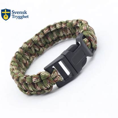 Överlevnadsarmband för utomhusnödsituationer