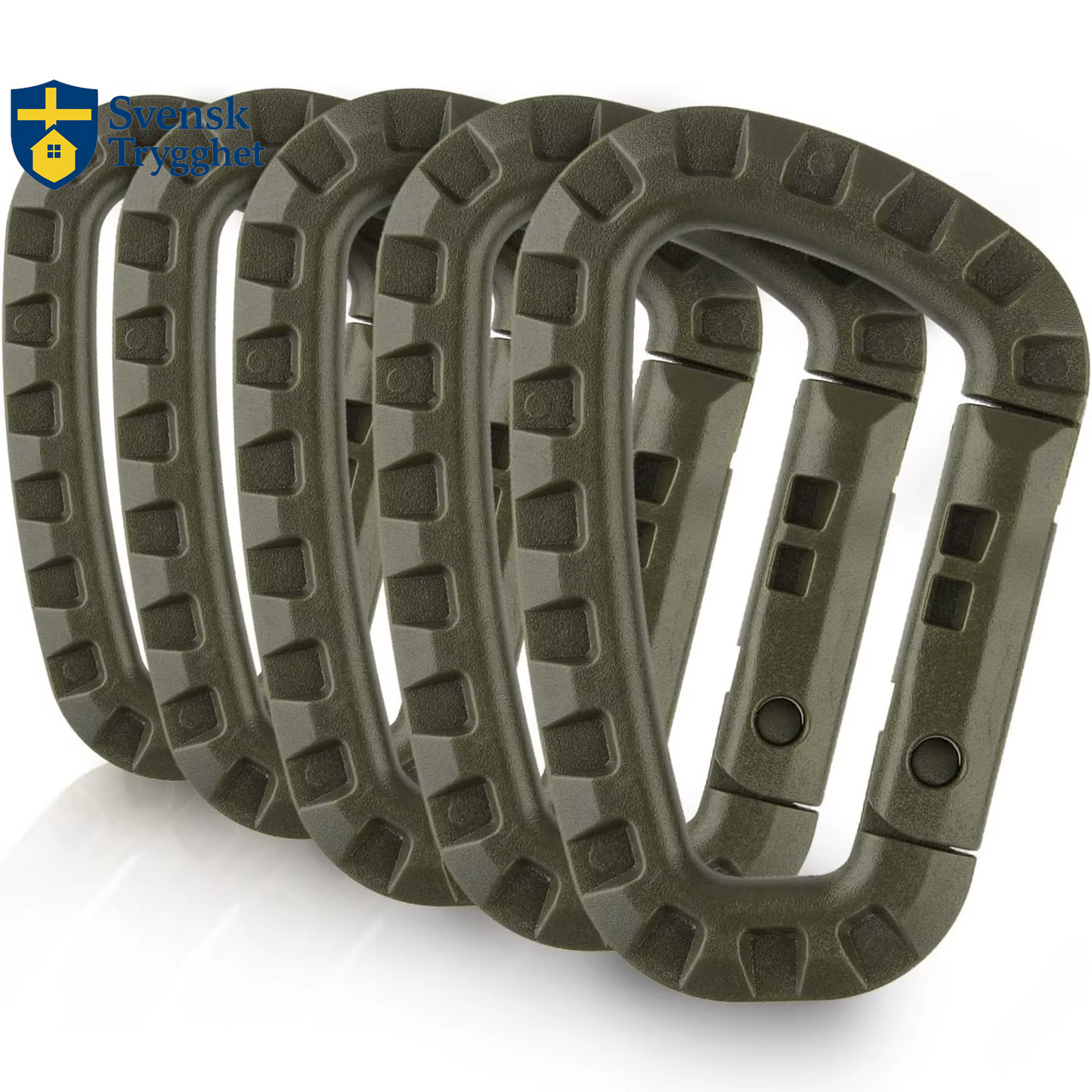 karbinhake, Hård Fjäderhake Utrustningskrok för Utomhus Camping Vandring