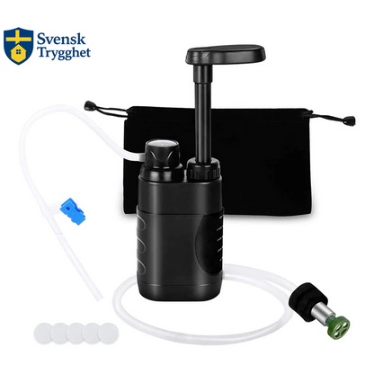 Vattenfilter och renare för utomhusbruk