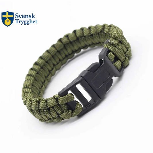 Överlevnadsarmband för utomhusnödsituationer