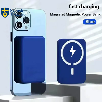 50000mAh Powerbank 20W - Trådlös Snabbladdare Extern Batteripack med Type-C för iPhone, Samsung, Bärbar dator