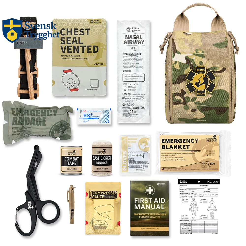 Första hjälpen-kit Camping