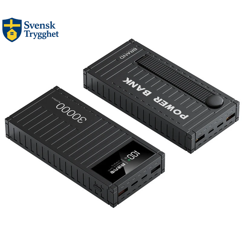 TitanPower 50K – Portabel Nödladdare med Hög Kapacitet (50 000 mAh) för Friluftsliv & Krisberedskap